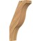 Ekena Millwork 5 1/2"W x 16"D x 28"H Funston Smooth Knee Brace, Western Red Cedar BRC06X16X28FST00SWR - alternate 1
